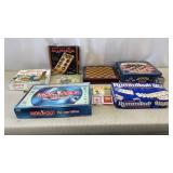 Games-Mangala, Chess Set, Monopoly, Rummikub,