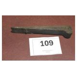 109m Old steel chisel
