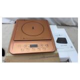 Copper Chef Induction Cooktop. Appears to be new.