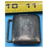 1920s-30s Hickok Duro-Plated Bronze Belt Buckle