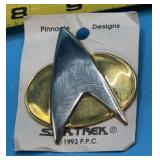 1993 Star Trek Communicator Badge. Produced by