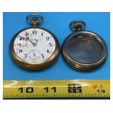 Hamilton Railroad Pocket Watch with a Cracked