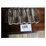 Miracle Maize glass cornbread pan