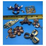 Antique Gold Toned Fashion Pins