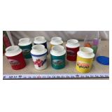 Igloo Beverage Insulators. Reusable plastic