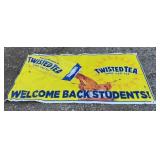 38" x 70" Twisted Tea Promotional Banner