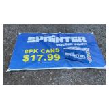 37" x 72" Sprinter Vodka Promotional Banner