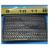 Brass Buctril Corn Herbicide Farming Belt Buckle