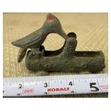 Vtg 1950s Cast Iron Woodpecker Toothpick