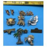 Vtg Style Brooches and Pins