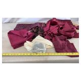 Curtains, Drape Hangers and Tiebacks