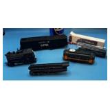 Collection of Vintage Model Train Locomotives.