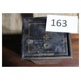 Vintage mailbox no key 5 ½"x5"x11 ¼"