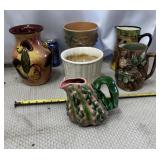 Decorative Ceramic Pitchers, Vases, Planter