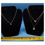 Solitaire Pendant Necklaces