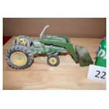 Ertl 1/16 John Deere tractor with front loader