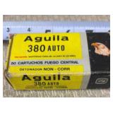 Aguila .380 Auto Ammunition.