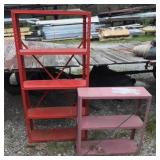2-Metal Shelving Units