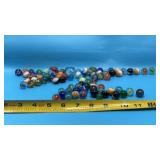Vtg Glass Marbles and Shooters