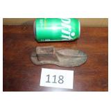 Cobblers childs shoe last, mold cast iron,