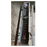 Antique Galvanized Chicken Feeder: Primitive