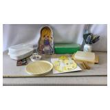 Tupperware, Wilton Cake Pan and more