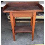 Antique Wooden School Desk
