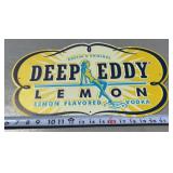 Metal Deep Eddy Vodka Sign