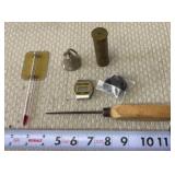 Meat Thermometer, Keychain Bell, Pick, UMC