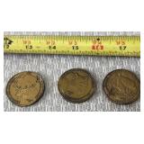 North American Hunting Club Collectors Medals.