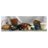 Flower Pits, Baskets and more