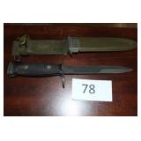 US Military Bayonet w/scabbard M8A1 V.P.Co
