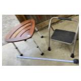 Footstool and Shower Chair