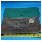 Bank Deposit Bags-Champaign National and Danville