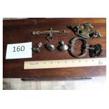 Assorted knobs and pulls