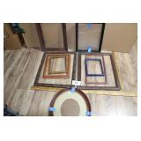 Assorted picture frames