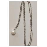 Pearl Pendant on 925 Chain