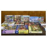 White Mountain and Various Brand Puzzles