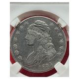 1934 LG. LTR. CAPPED Bust Half Dollar