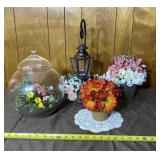 Glass Bowl Decor, Floral Arrangements, & More
