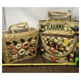Hawaii Cabana & Bahamas Weaved Bag