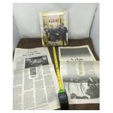 Grover Cleveland Again Book & Two 1941 Newspapers