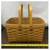 Longaberger 1995 Basket With Plastic Liner