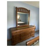 Webb 9 Drawer Dresser with Mirror 66