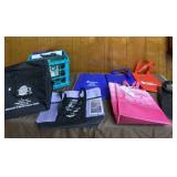Plastic Crate and Bags