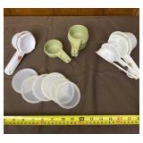 Tupperware Lids & Measuring Cups and More