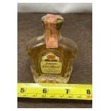 Seagrams Crown Royal Sealed 1/2 Pint Bottle.