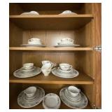 Creative Fine China Set With Plates, Tea Cups and