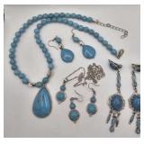 Faux Turquoise Jewelry