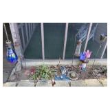 Hanging Glass Globe, Solar Lights, & More Decor